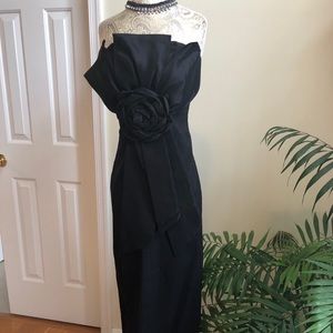 Beautiful black formal dress.